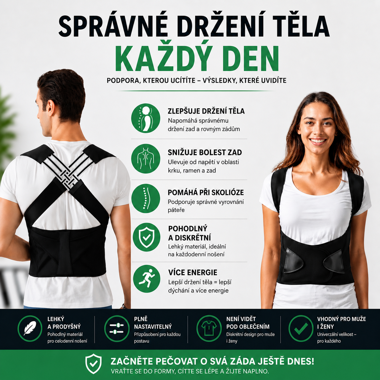 Posturia: korektor držení těla