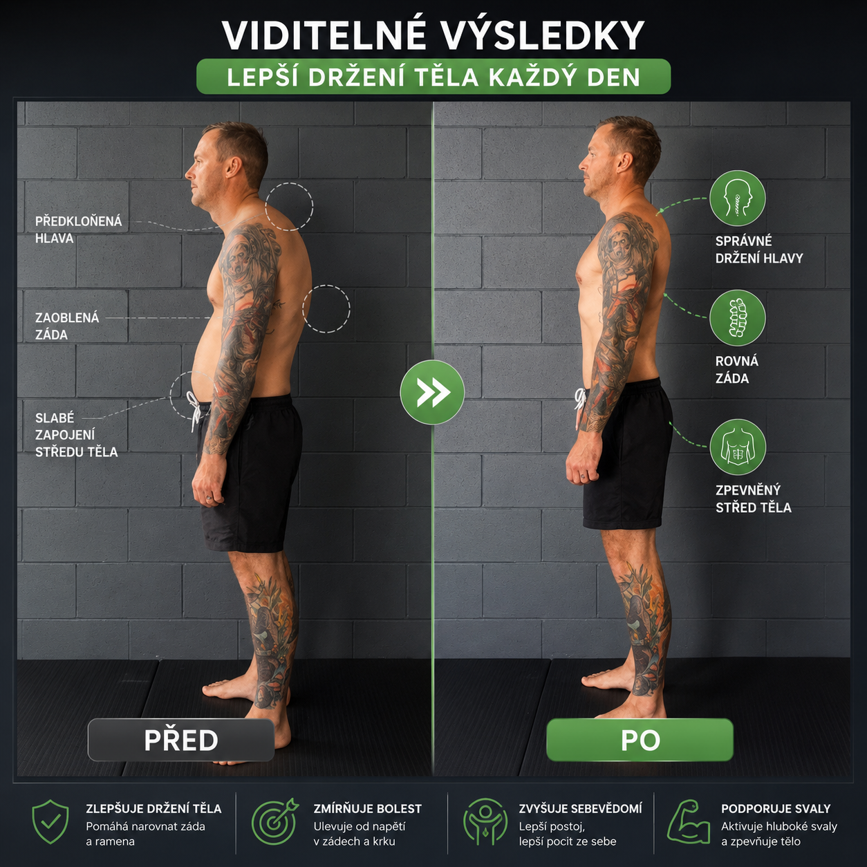 Posturia: korektor držení těla